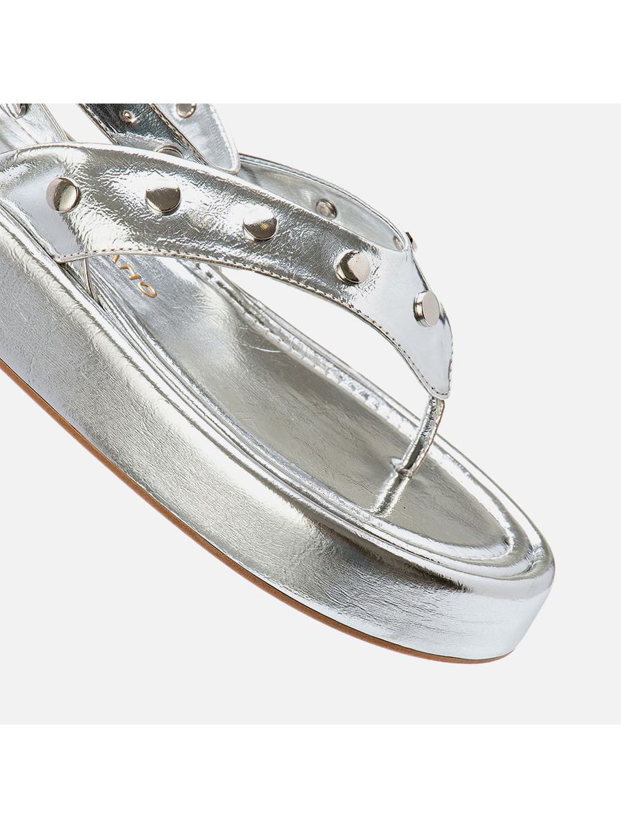 Papete Feminino Milano Prata 13976