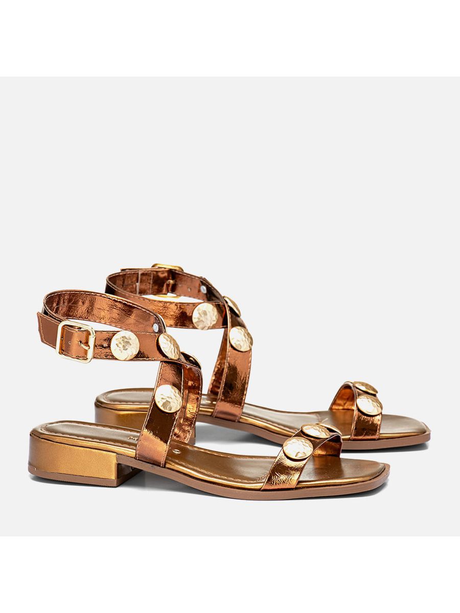 Sandália Feminino Milano Bronze 13978