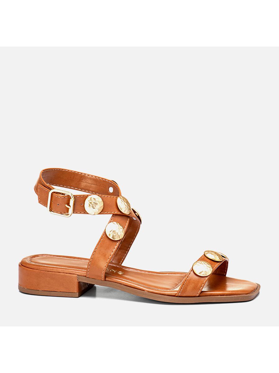 Sandália Feminino Milano Caramelo 13978