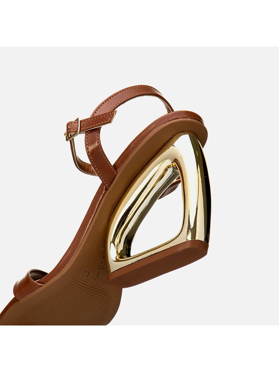 Sandália Feminino Milano Caramelo 14116