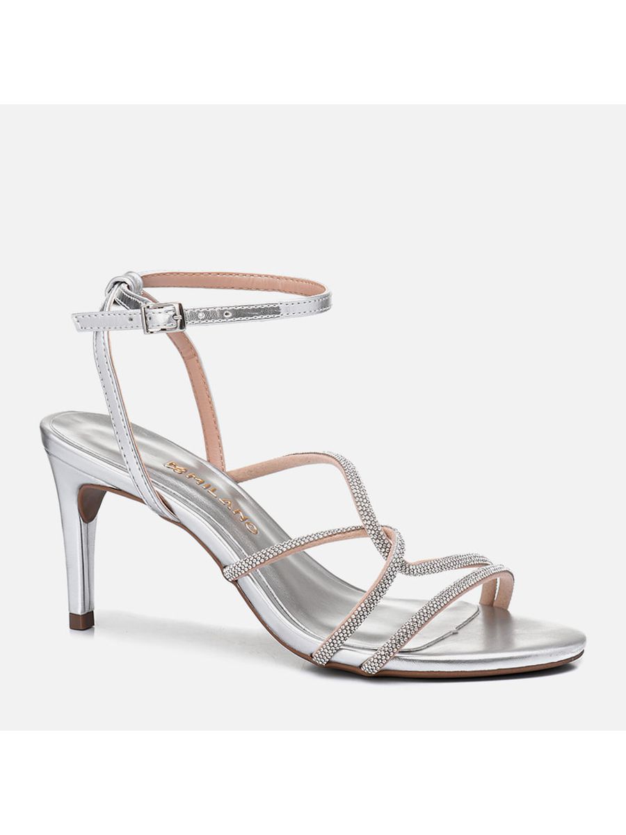 Sandália Feminino Milano Prata 13365