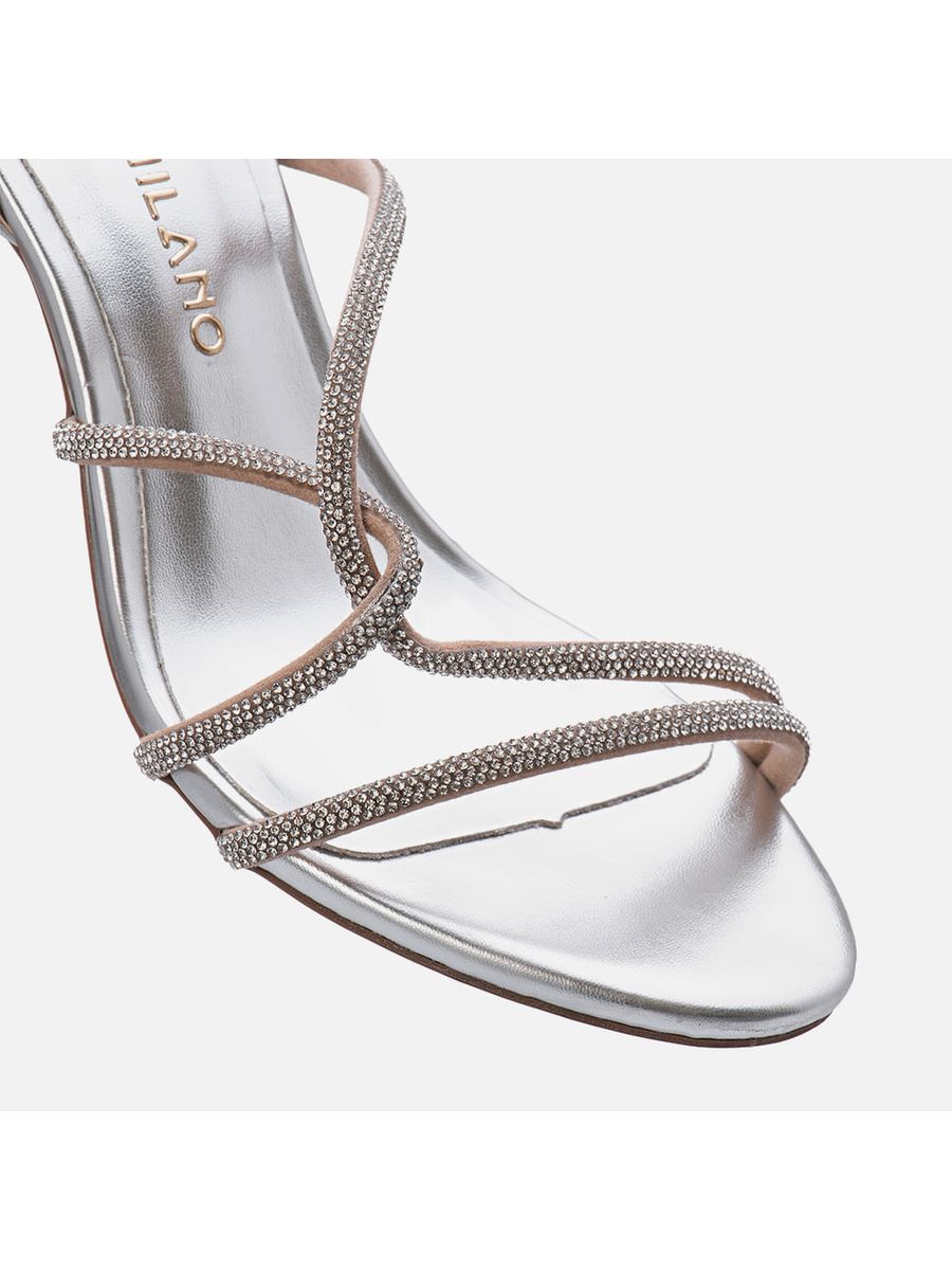 Sandália Feminino Milano Prata 13365
