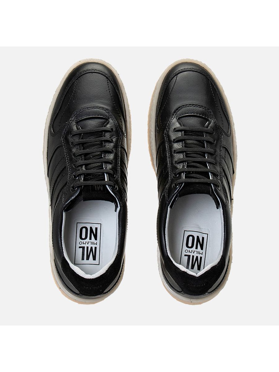 Tênis Casual Masculino Milano Preto/preto 14040