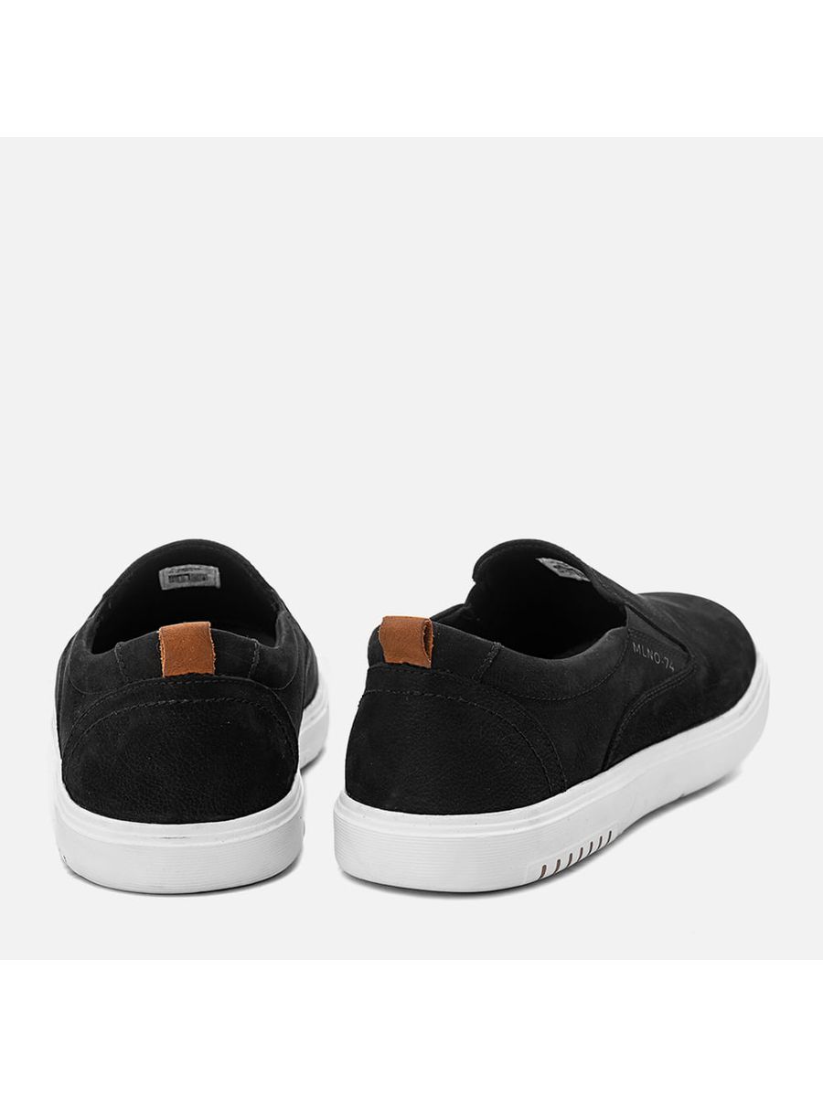 Slip On E Alpargatas Masculino Milano Preto/tabaco 13294