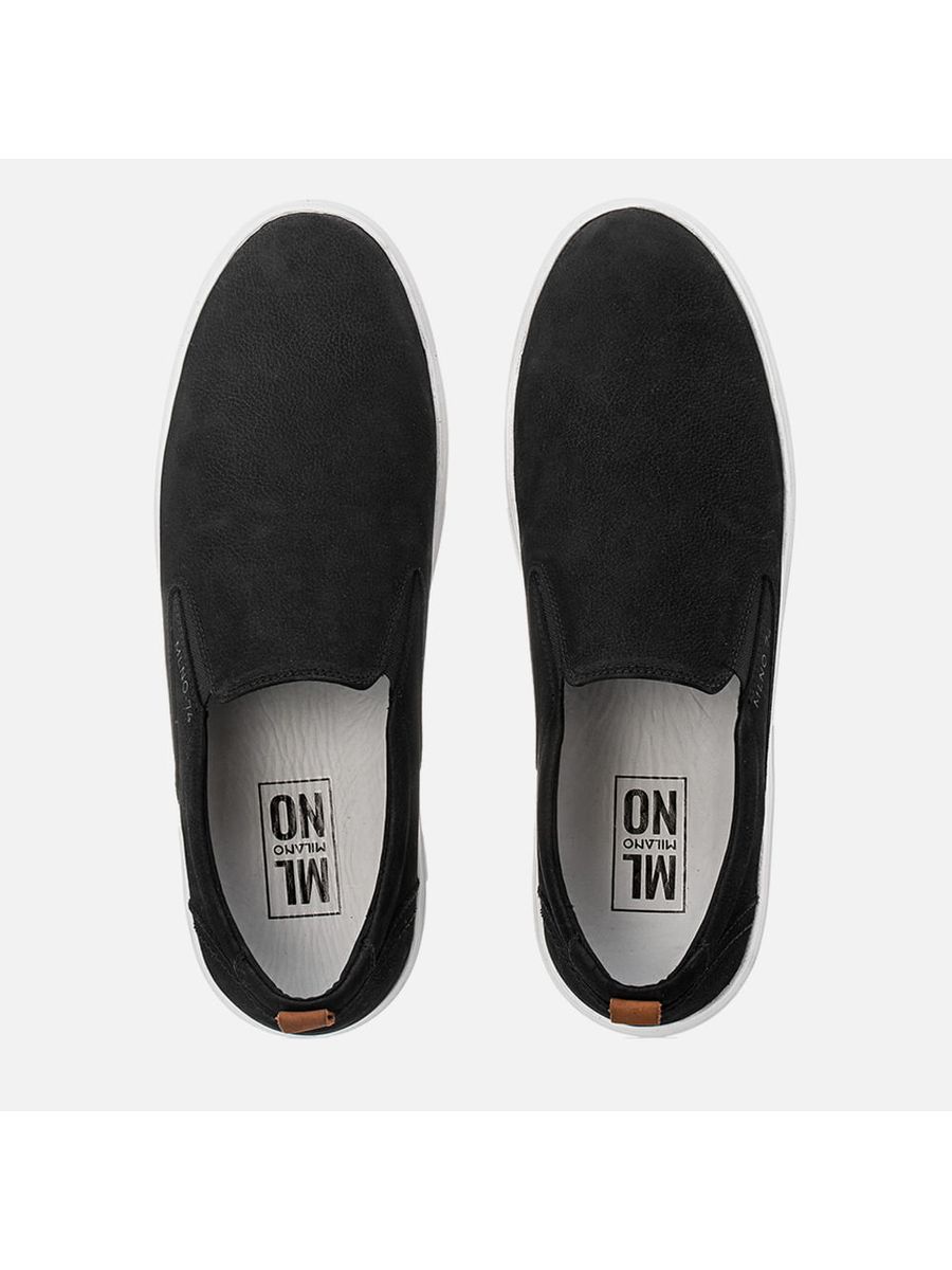 Slip On E Alpargatas Masculino Milano Preto/tabaco 13294