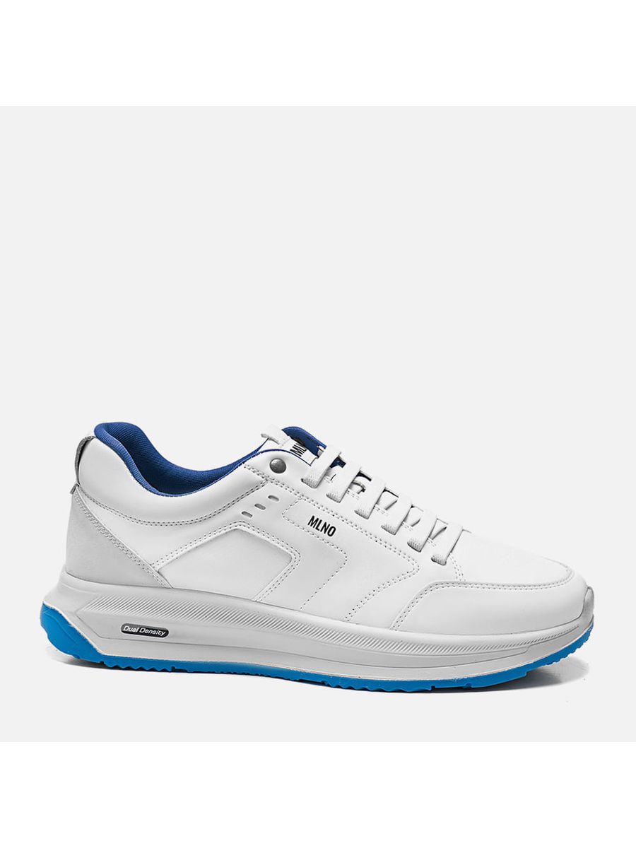 Tênis Casual Masculino Milano Branco/natural 14028