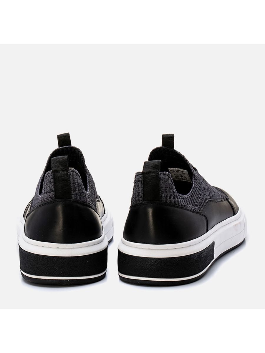 Tênis Casual Masculino Milano Preto/grafite/preto 13565