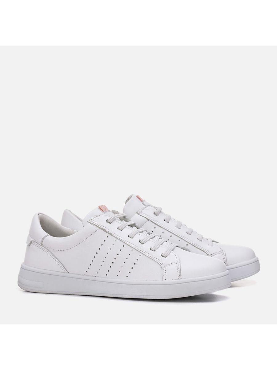 Tênis Feminino Milano Branco/rose 12979