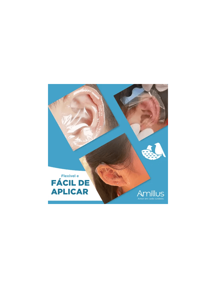  Protetores De Ouvidos Infantil Bebê Tampão Impermeável-80 Unidades .