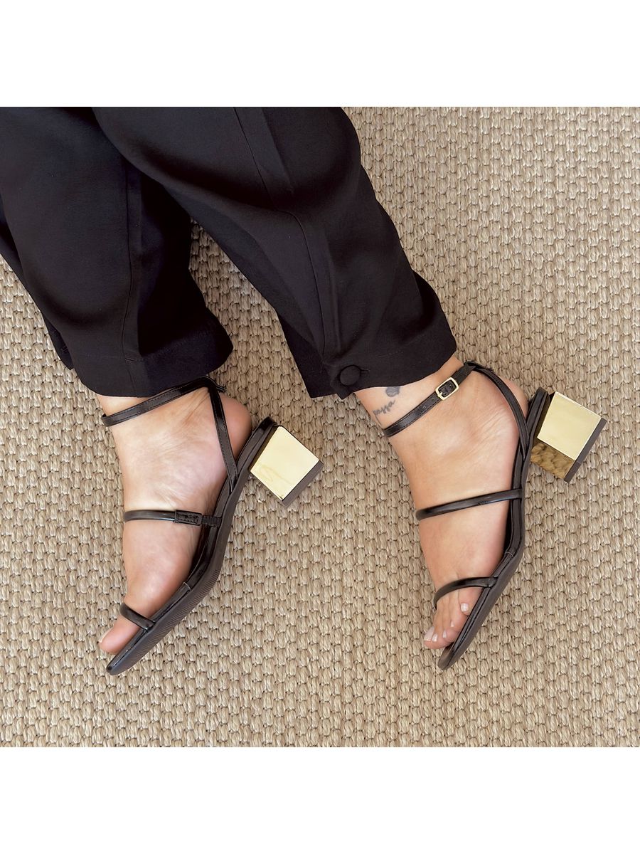 Sandália Fran Preto