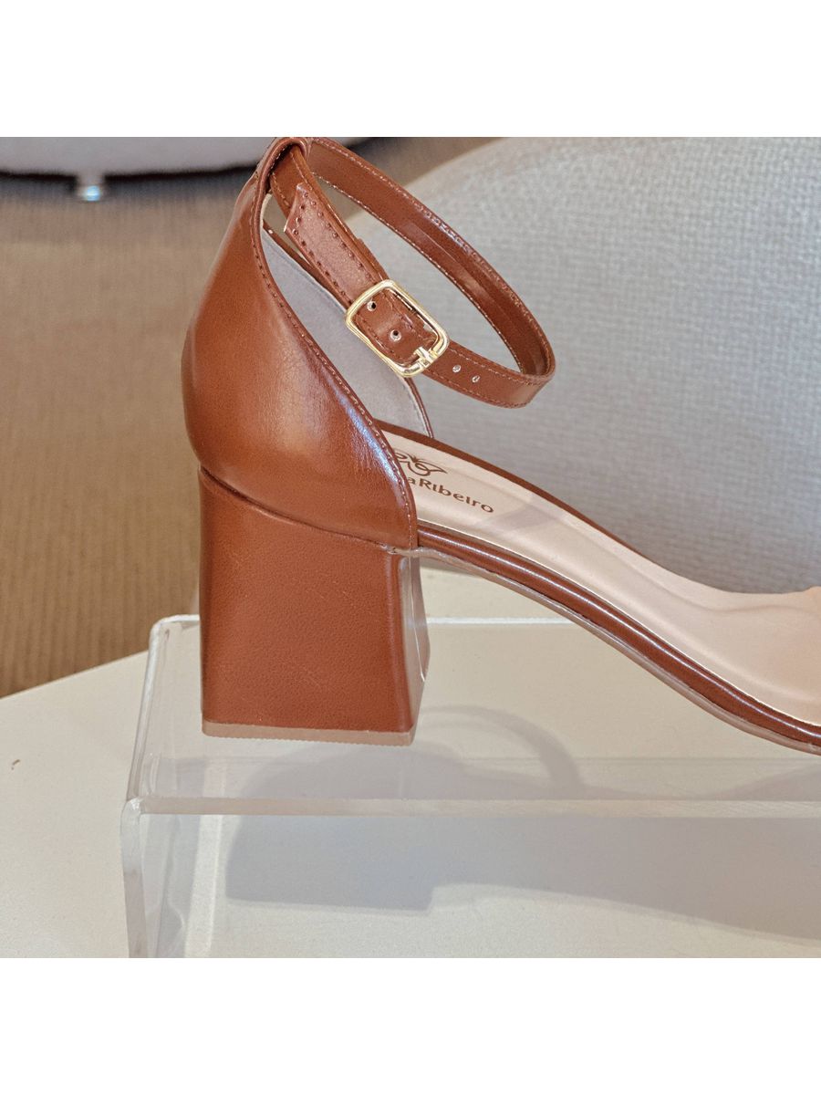 Sandália Leide Caramelo