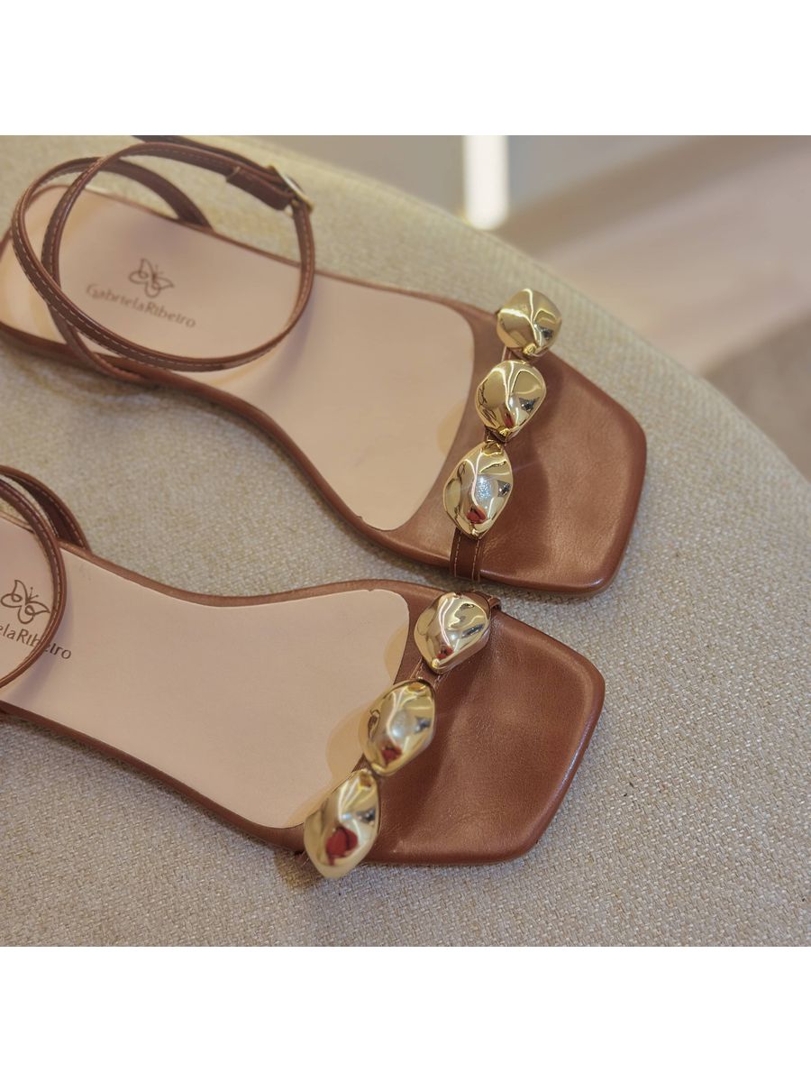 Sandália Lila Caramelo