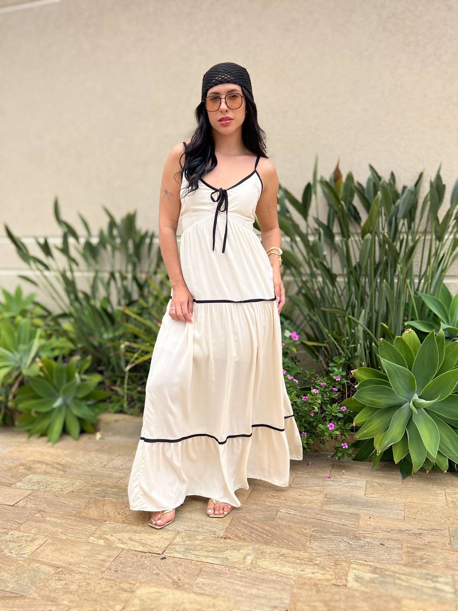 Lenço Em Linha Preto