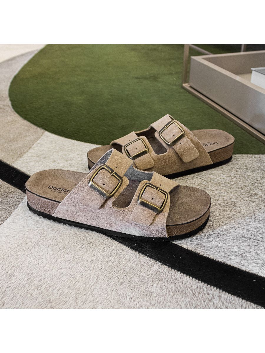 TAMANCO BIRKEN EXTREMO CONFORTO EM COURO LEGÍTIMO - Z500 - RATO RATO