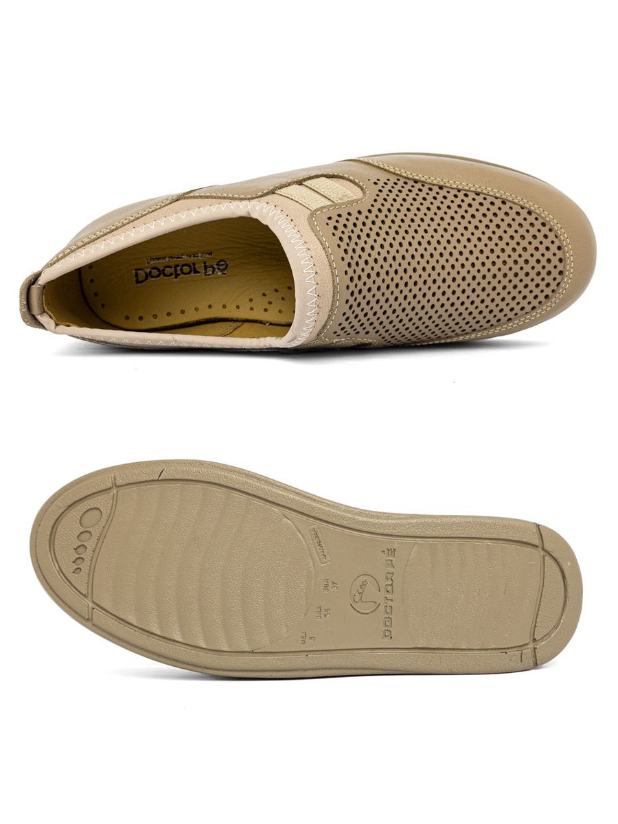 SAPATO INDICADO PARA PÉS DIABÉTICOS COM NEOPRENE - 51019 LIGHT TAN/CAPUCCINO