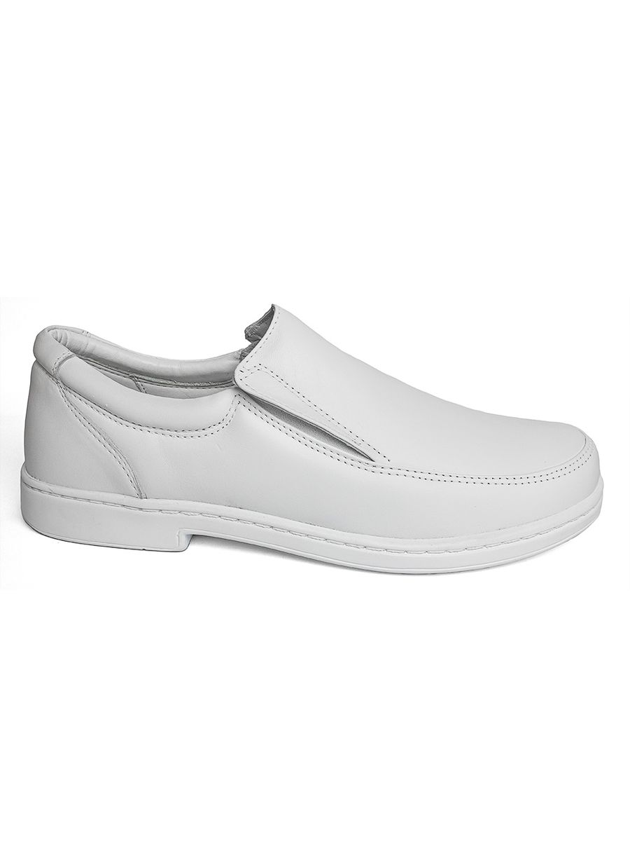 SAPATO DOCTOR PÉ CONFORTÁVEL EM COURO LEGÍTIMO - 1919 BRANCO/BRANCO