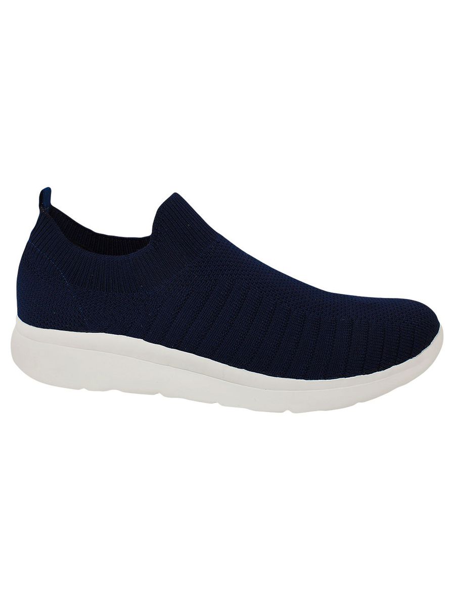 TÊNIS DOCTOR PÉ SUPER CONFORTÁVEL EM KNIT - MC3414 MARINHO