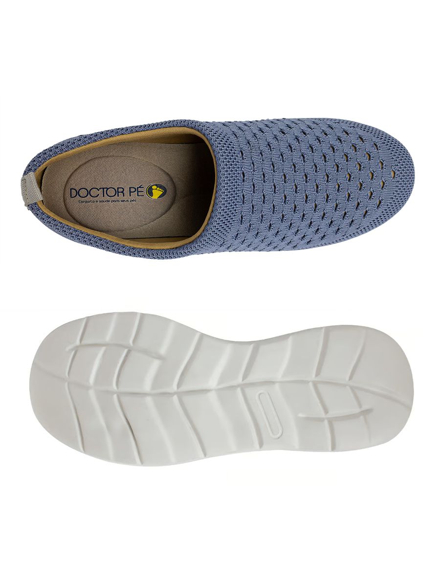 TÊNIS SUPER CONFORTÁVEL EM KNIT DOCTOR PÉ- MC3413 PLUTÃO