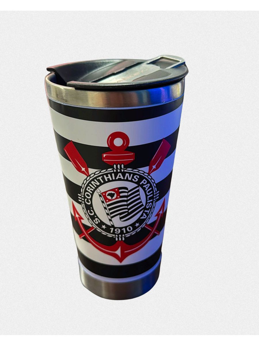 Copo Termico Timão Corinthians 473ml N/a
