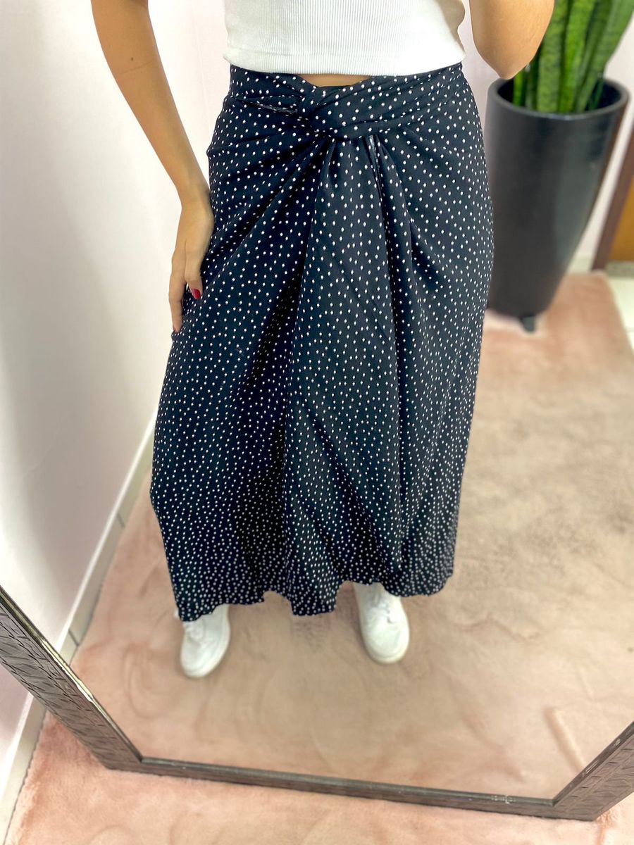 SAIA MIDI ENVELOPE POA PRETO