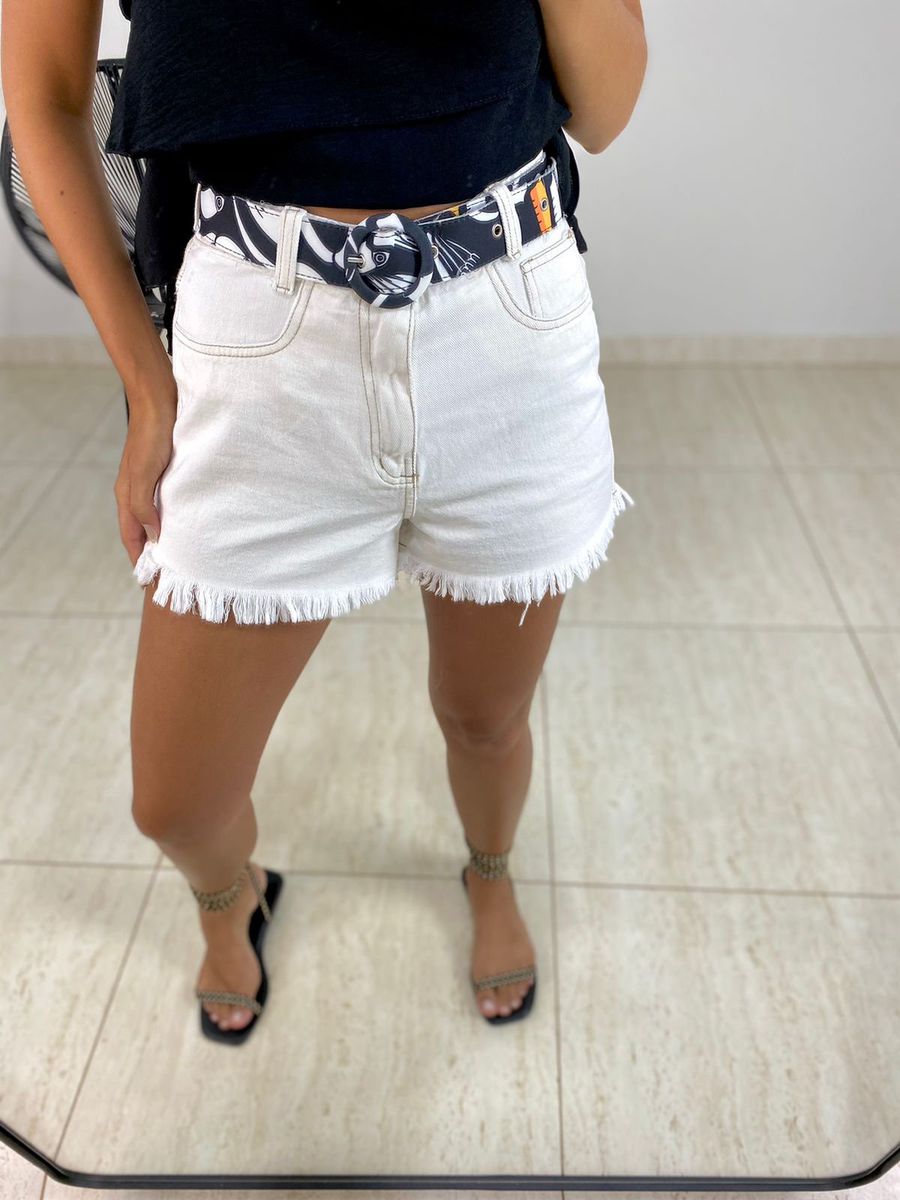 SHORT CINTO COLORIDO OFF