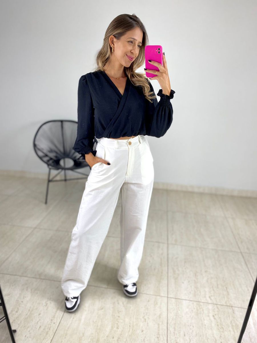 CALÇA PANTALONA TRICOLINE OFF