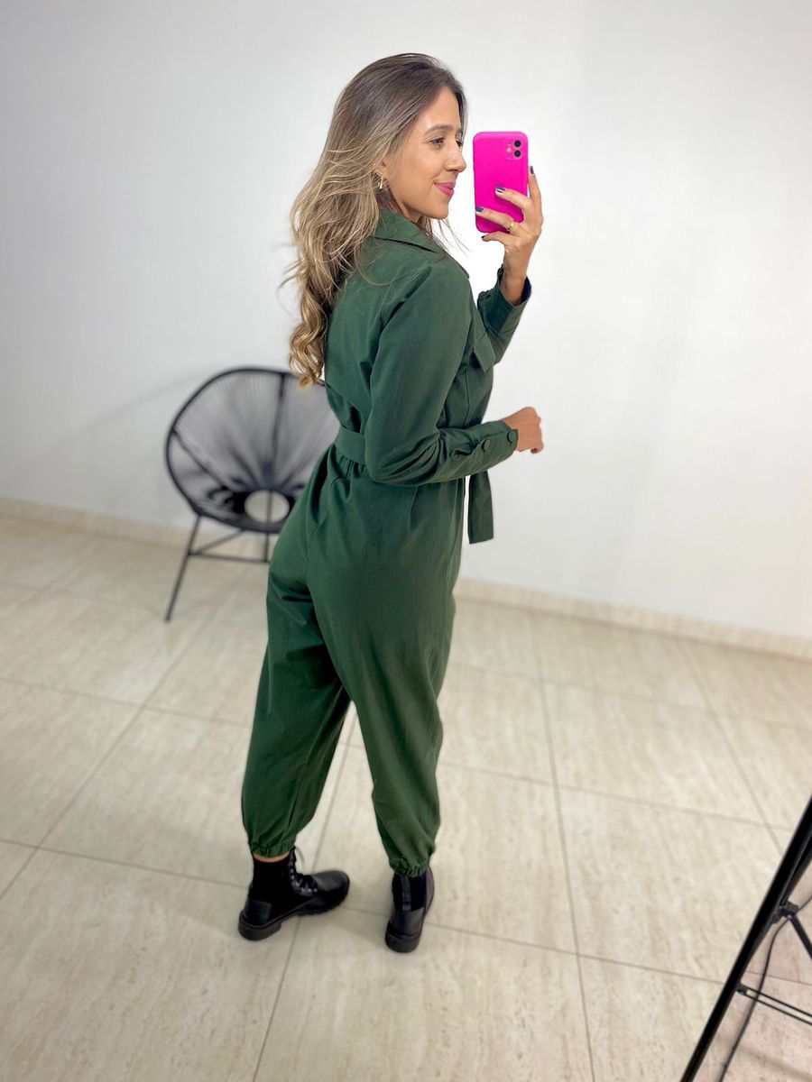 MACACÃO IVY VERDE MILITAR