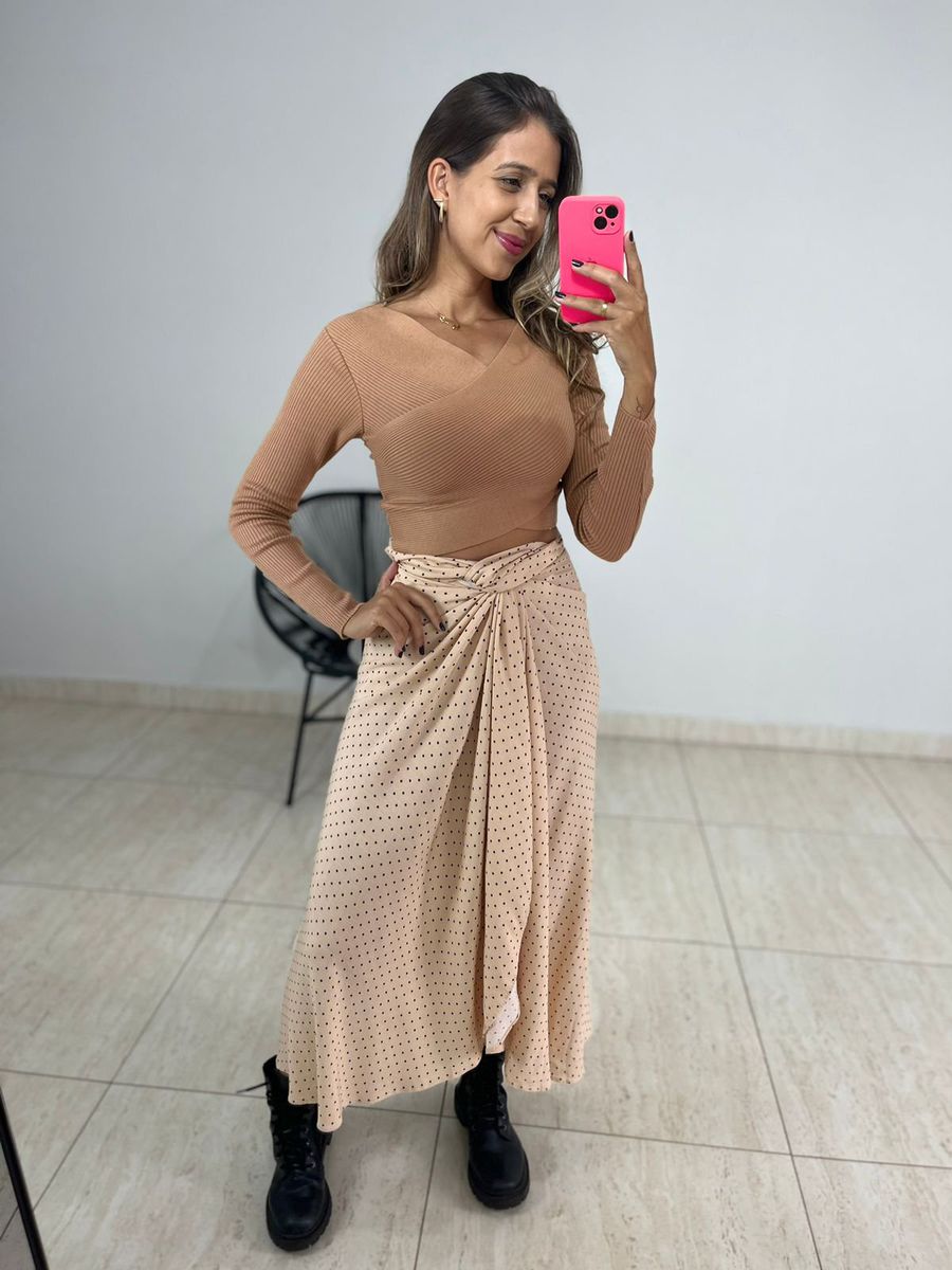 CROPPED TRICOT TRANSPASSADO NUDE
