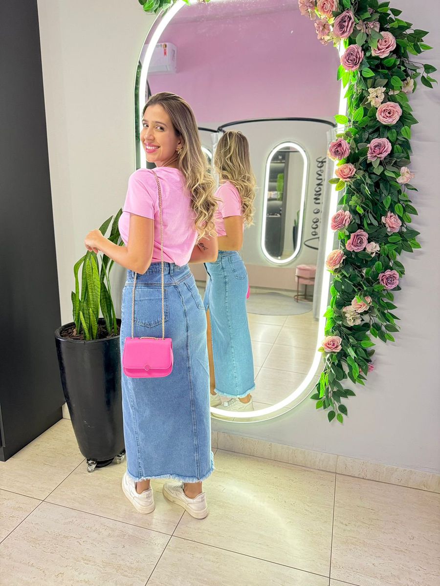 Bolsa Corrente Fina Pink