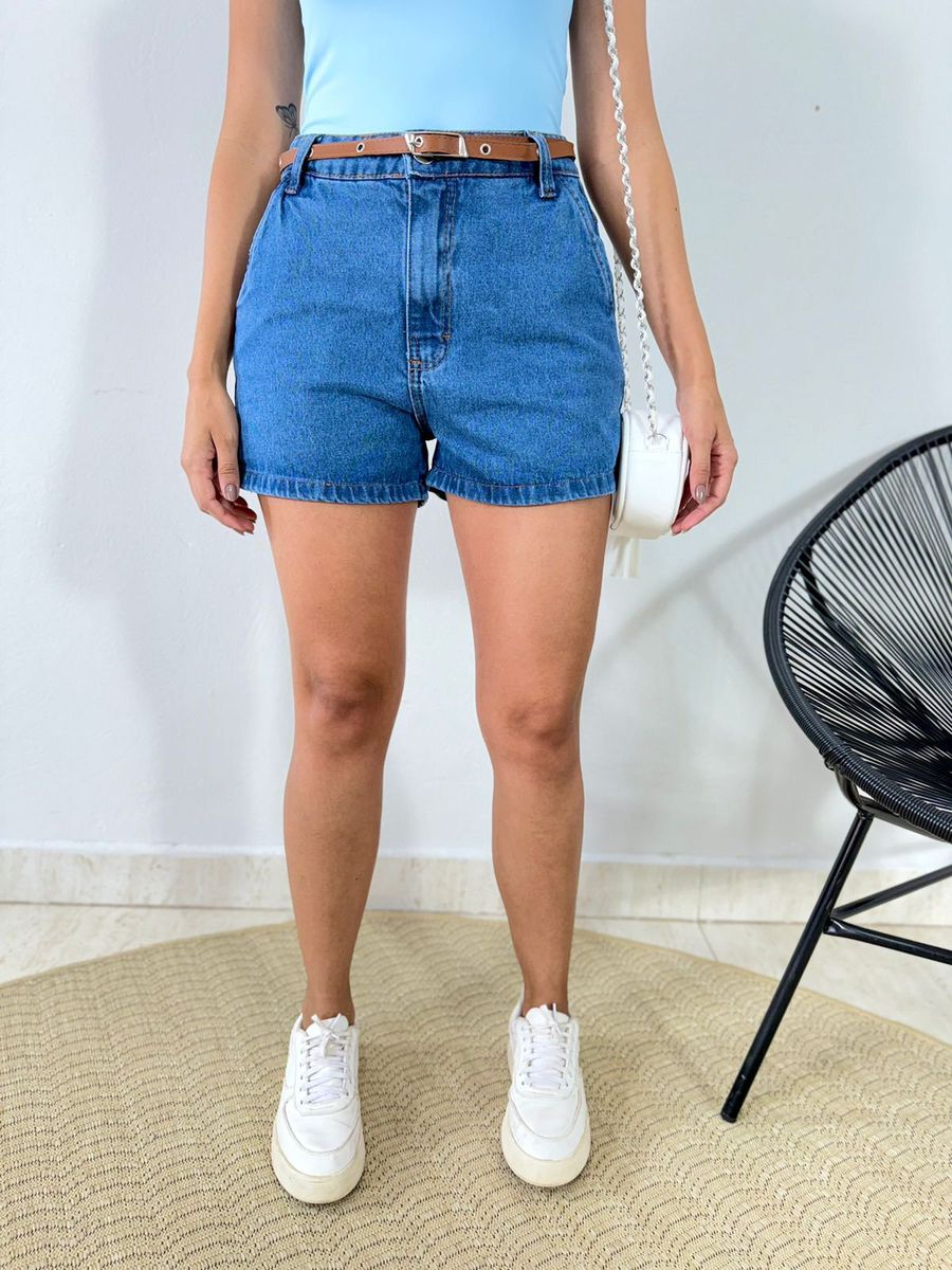 SHORT JEANS ANA JEANS ESCURO