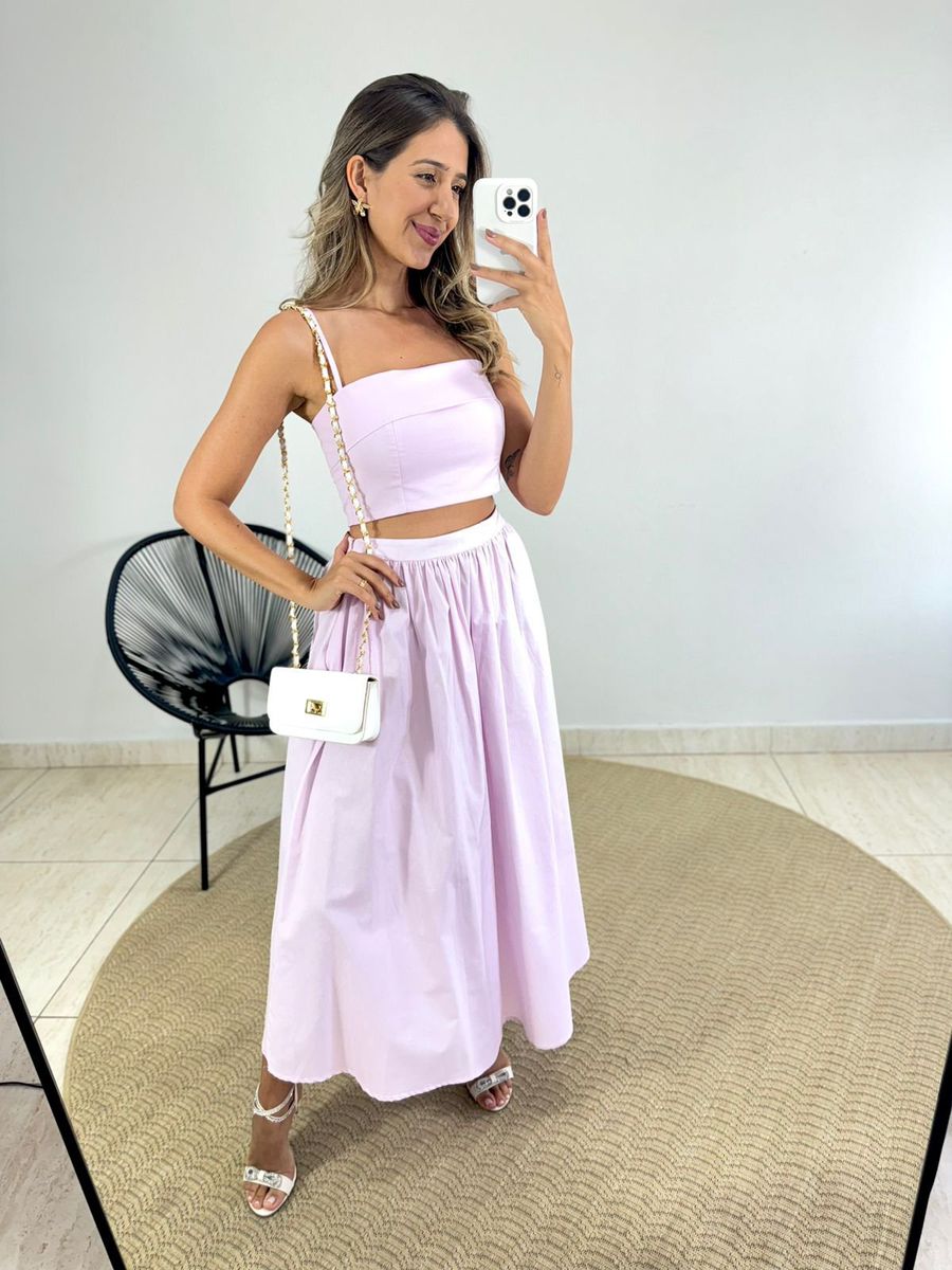 CONJUNTO MIDI KAMILLE ROSA