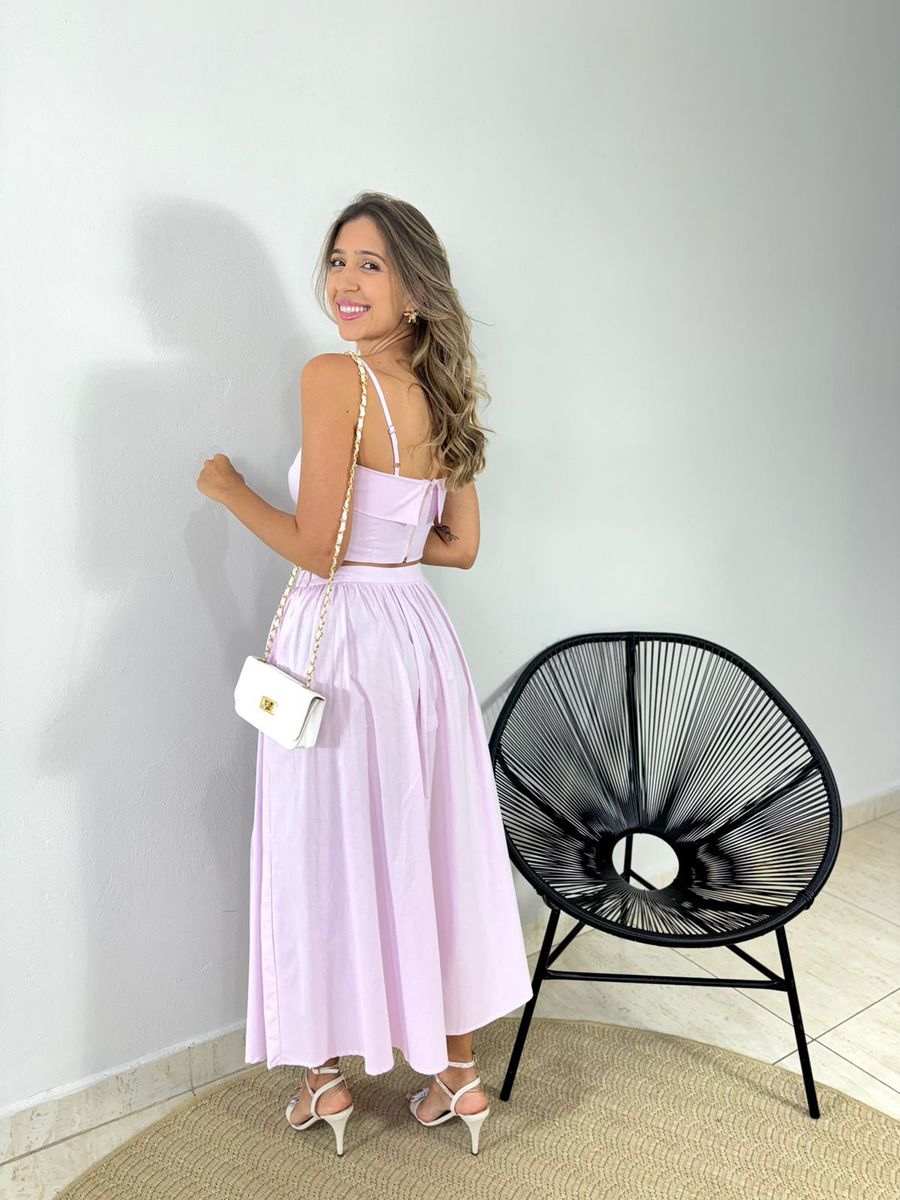 CONJUNTO MIDI KAMILLE ROSA