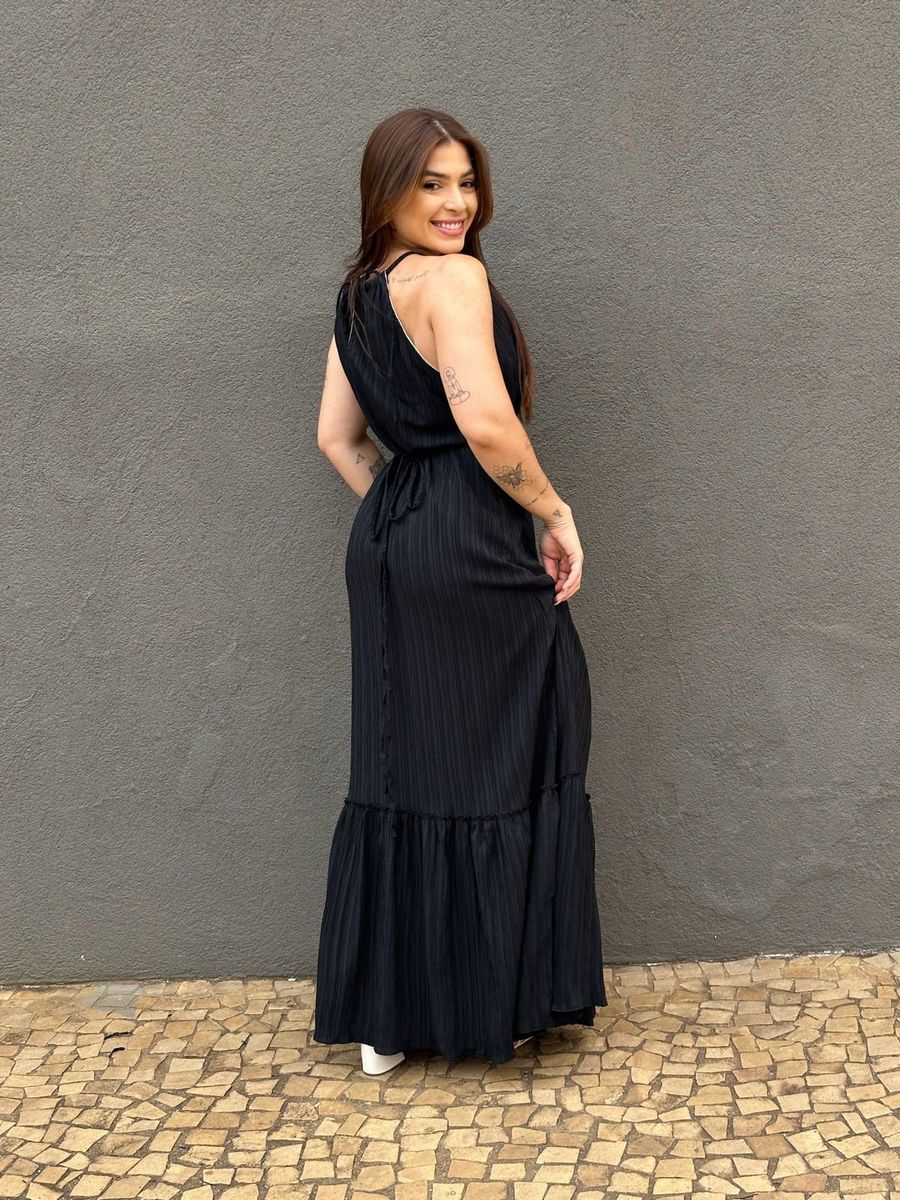 Vestido Longo Maiara PRETO