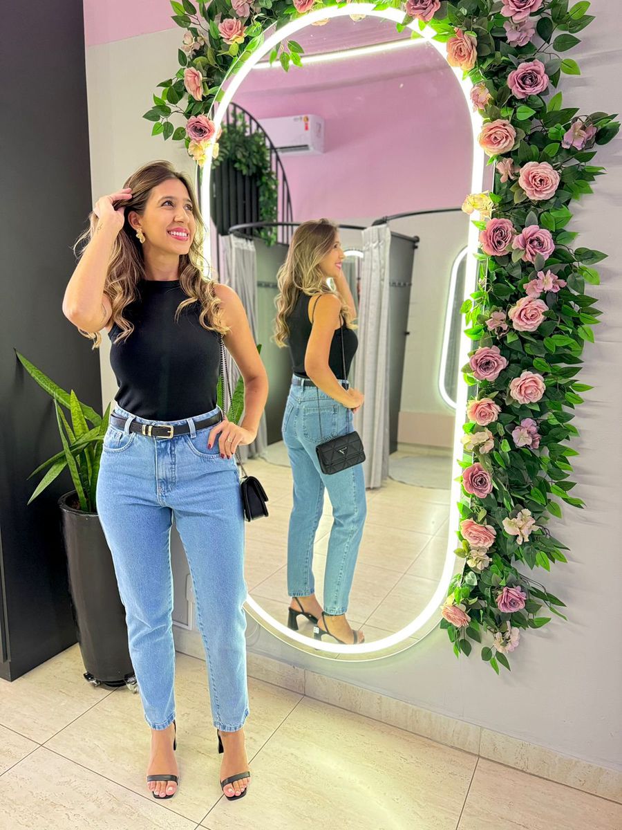 CALÇA JEANS MOM CLARA JEANS