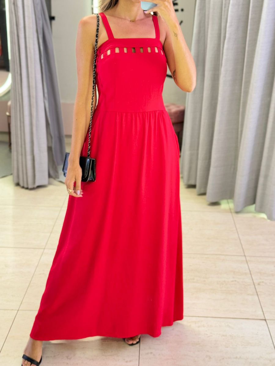 VESTIDO NIELE VERMELHO