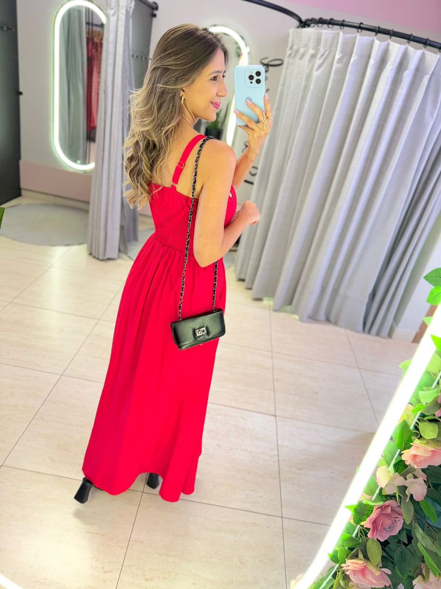 VESTIDO NIELE VERMELHO