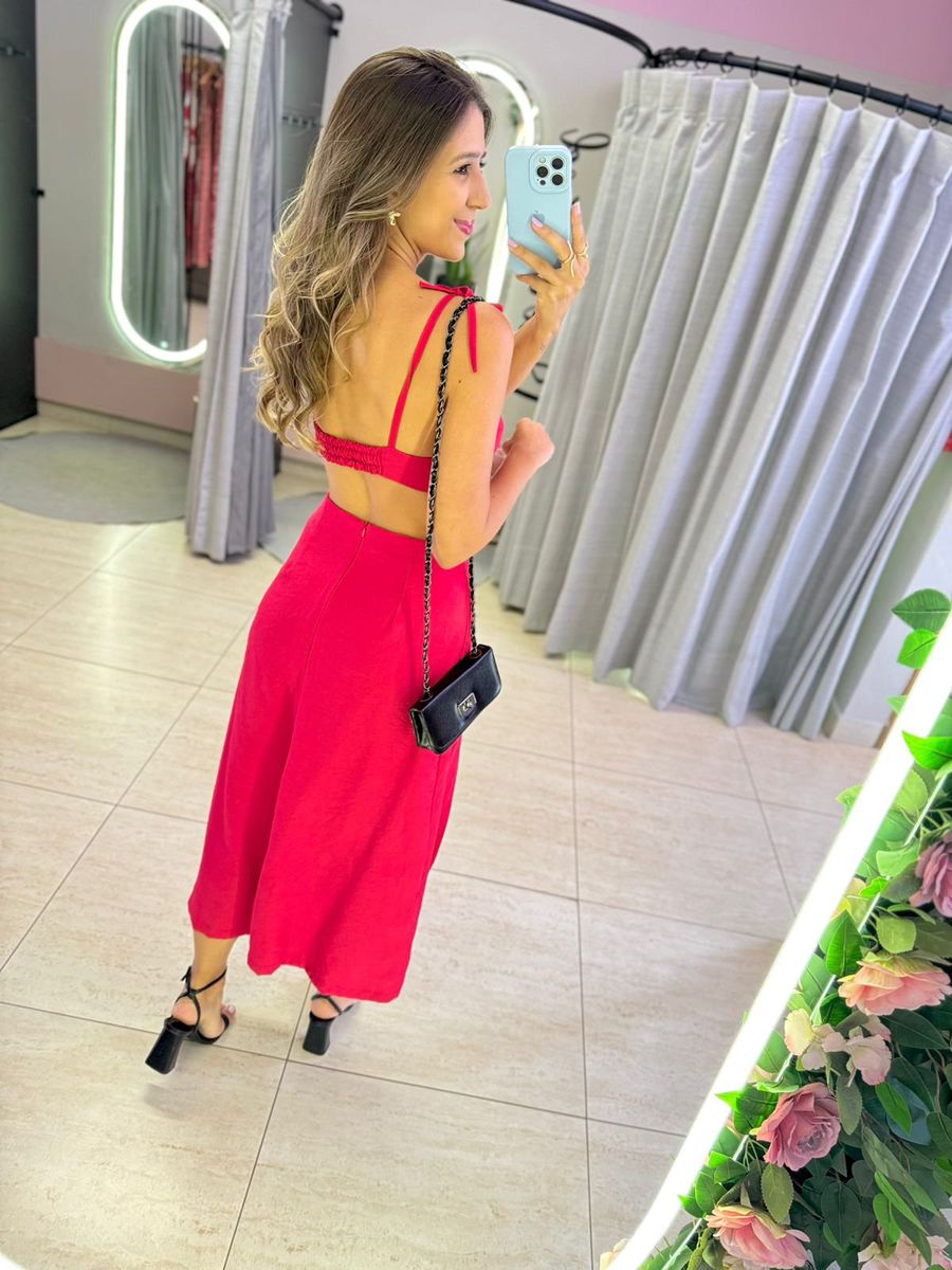 VESTIDO ELISE VERMELHO