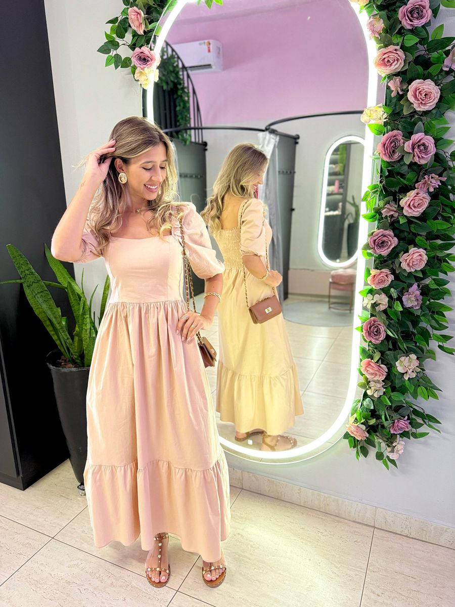 VESTIDO BIANCA NUDE