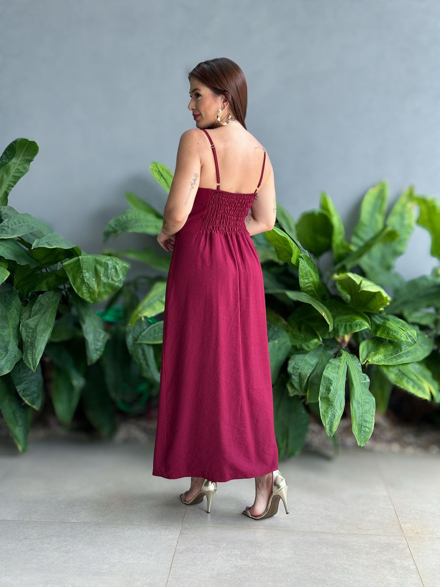 Vestido Midi Jhenifer VINHO