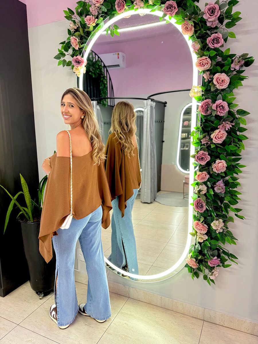 BLUSA FER MARROM