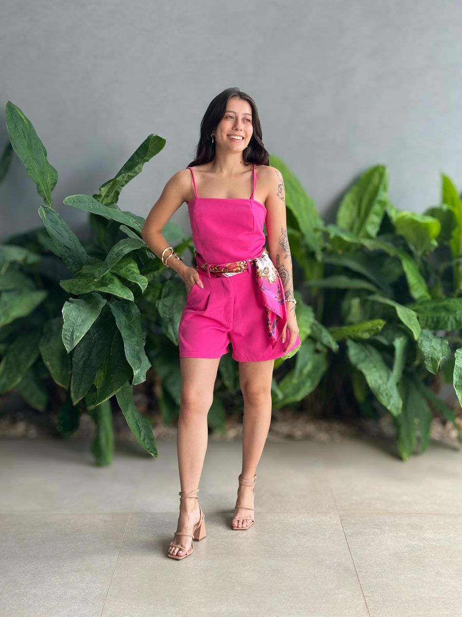 Conjunto Alfaiataria Pitangueiras ROSA PINK