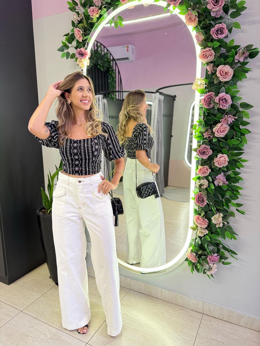 MAXI CROPPED LAISE PRETO