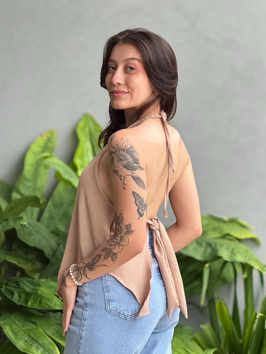 Blusa Miriã Frente Única BEGE
