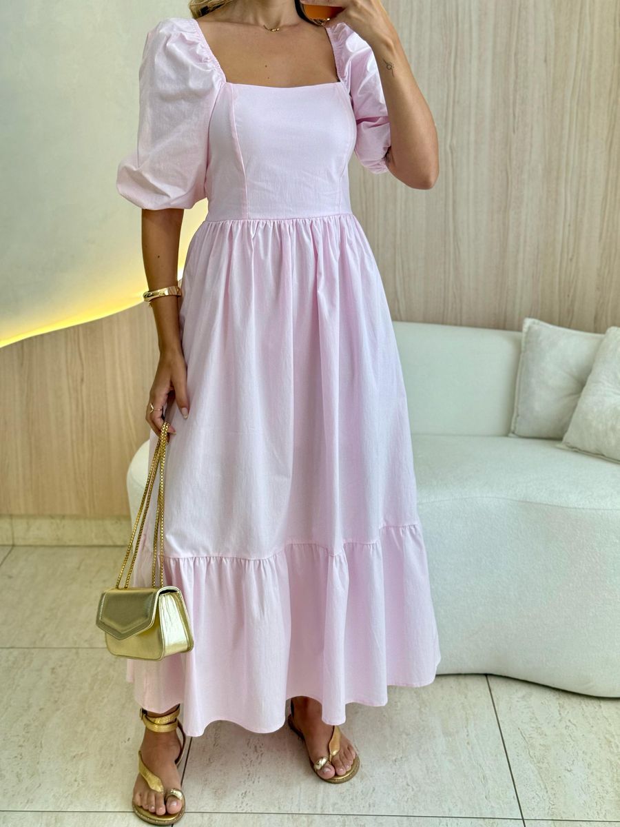 VESTIDO BIANCA ROSA BEBE