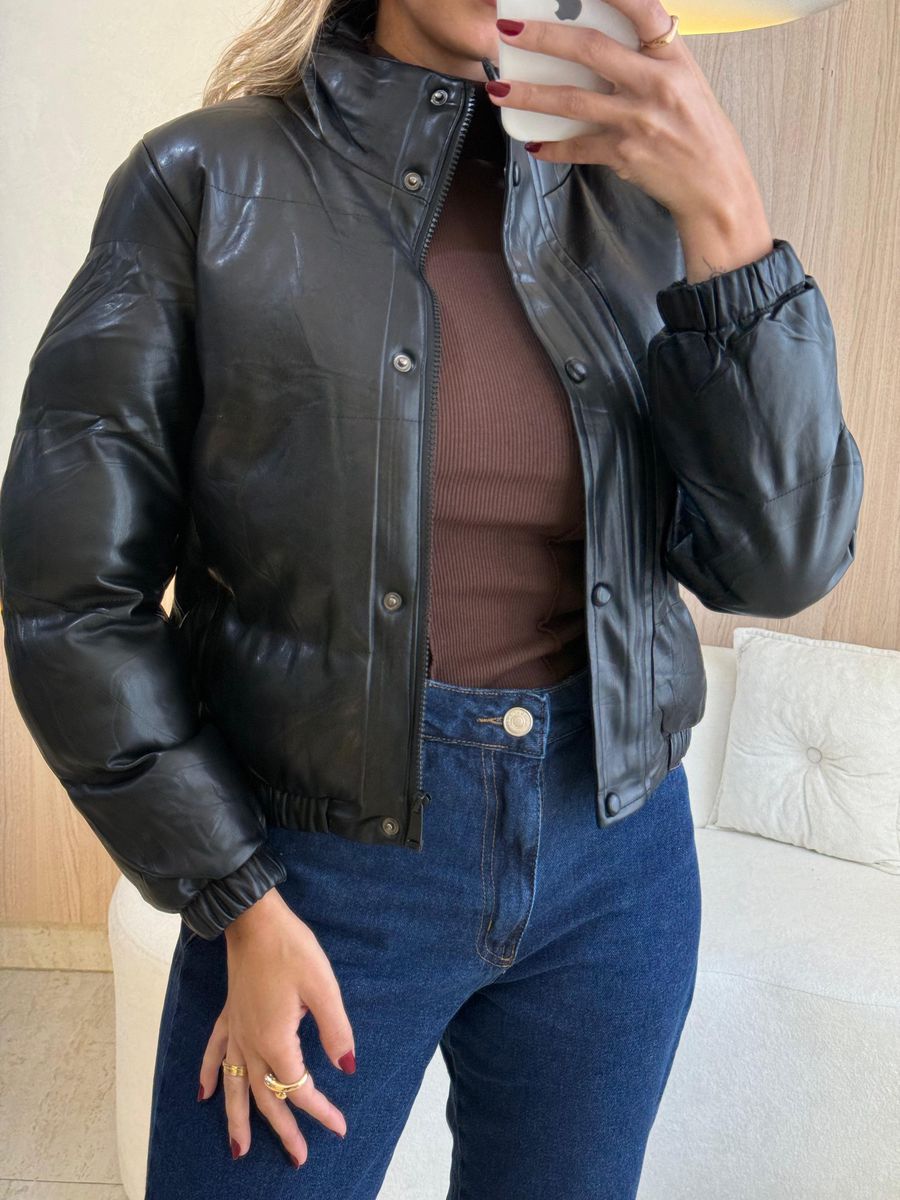 JAQUETA PUFFER ZOE PRETO