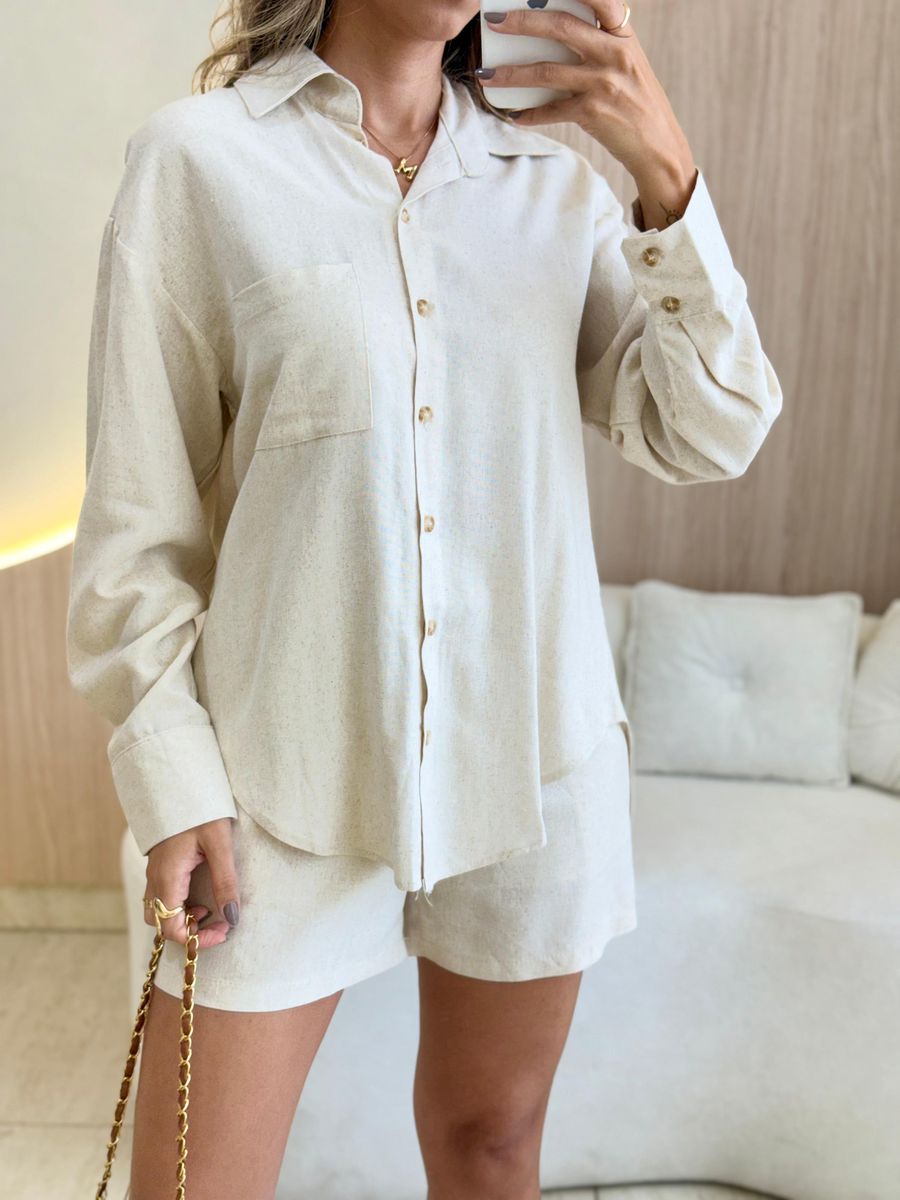 CONJUNTO SHORT ELEONORA CRU