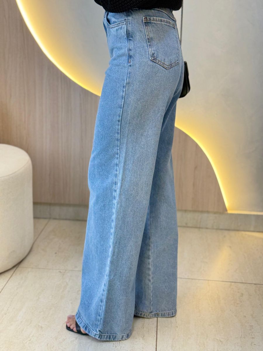 CALÇA WIDE LEG TAMIRES JEANS