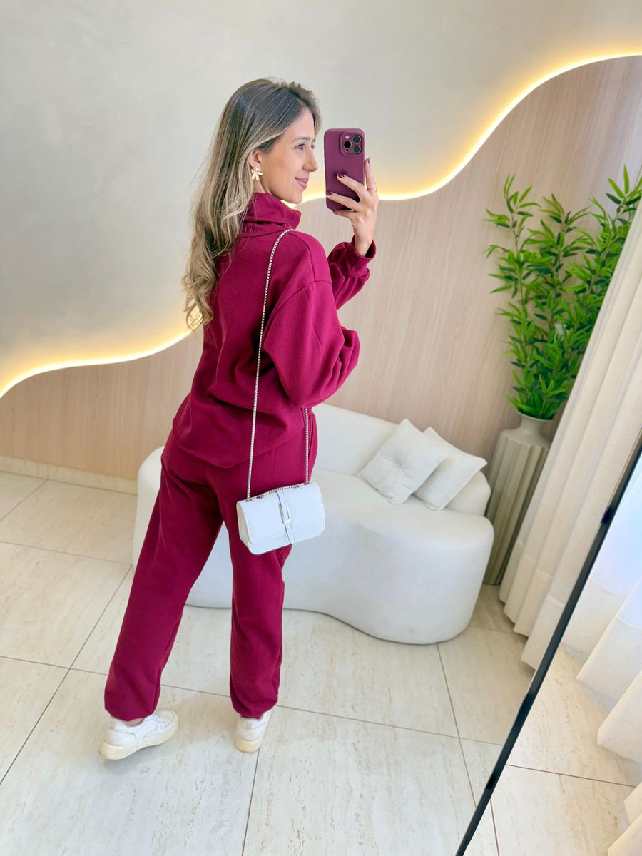 CONJUNTO MOLETOM YARA MARSALA