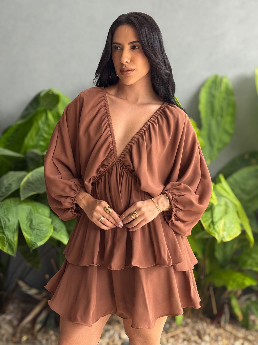 Macaquinho Tayla MARROM