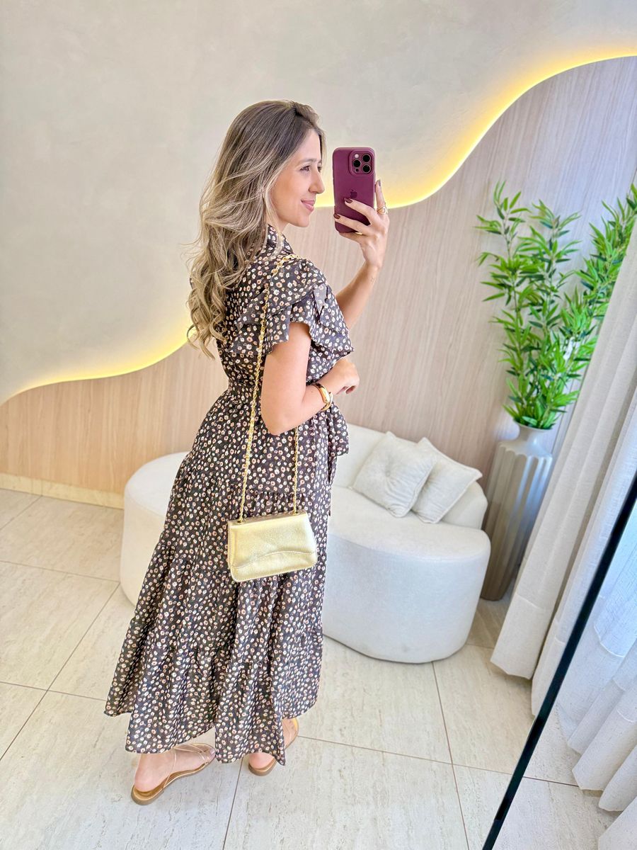 VESTIDO MIDI KALITA VERDE